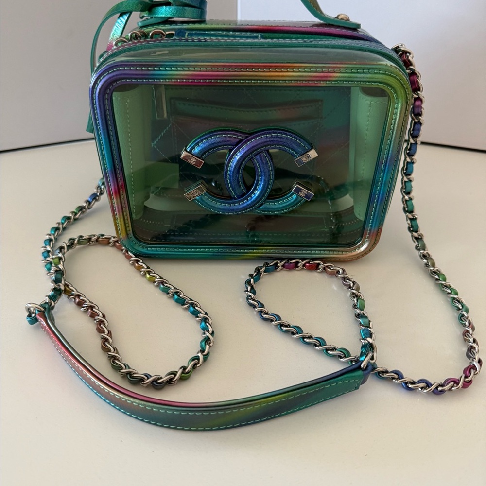 Chanel Multicolor Iridescent Crossbody Bag